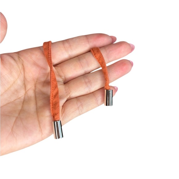 KANCY KOLE Womens A-Line Midi Skirt Back Elastic Waist Drawstring
Orange Small - Picture 8 of 9